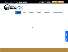 Tablet Screenshot of broadway-elite.com